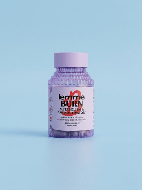 Lemme Burn® | Active su Metabolismo, Aumente su Energía y Favorezca la Quema de Grasa con Actiponin®, Té Verde y Vitaminas B – 60 Cápsulas