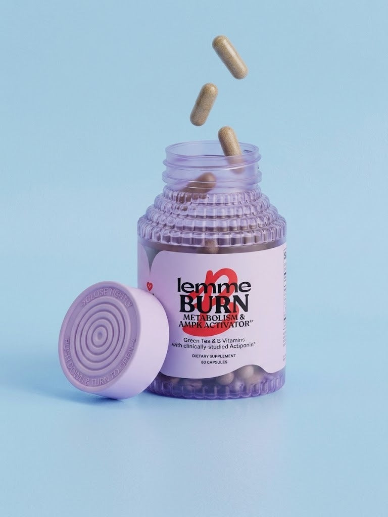 Lemme Burn® | Active su Metabolismo, Aumente su Energía y Favorezca la Quema de Grasa con Actiponin®, Té Verde y Vitaminas B – 60 Cápsulas
